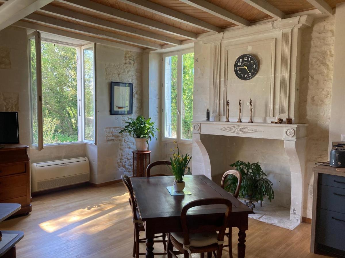 Apartmán Les Ganivelles Saint-Dizant-du-Gua Exteriér fotografie