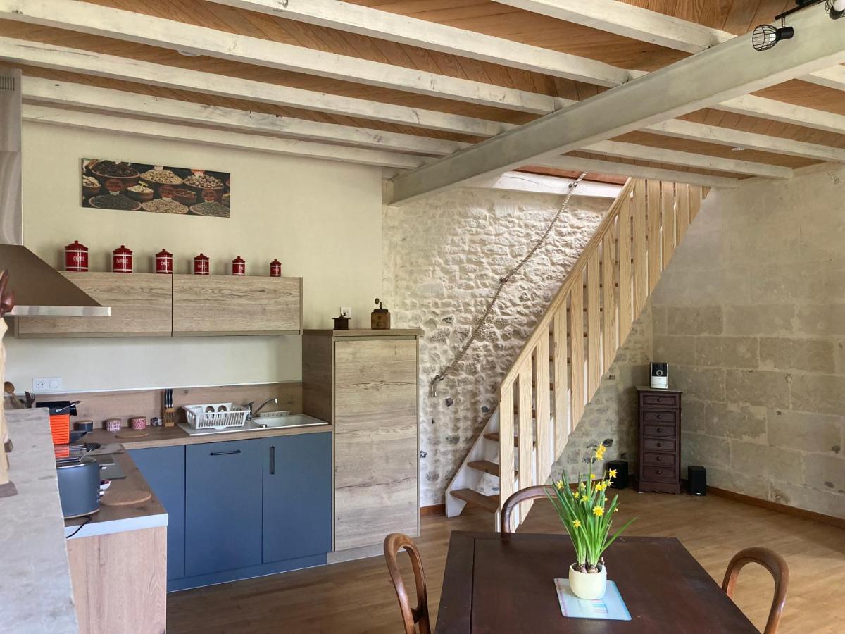 Apartmán Les Ganivelles Saint-Dizant-du-Gua Exteriér fotografie